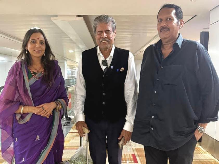 कपिलदेव निखंज आणि श्री. छ.उदयनराजे यांची भेट